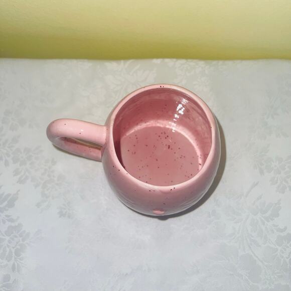 Pink Speckled Kitten Kitty Cat Molded Face Coffee Mug, Tea Cup, Mugs, Coffee Cup - Picture 4 of 9